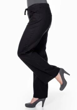 Sheego Weite Bootcut-Hose Mit Leinen-Anteil -Sommertraum Mode 11247800289 04 SH