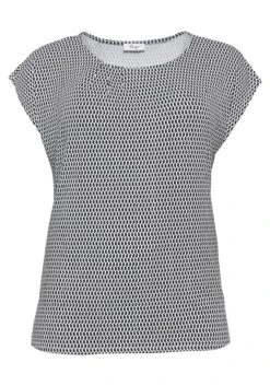 Sheego Shirt Mit Alloverdruck Und Rundhalsausschnitt 9 Sheego Shirt Mit Alloverdruck Und Rundhalsausschnitt -Sommertraum Mode 11548000404 02Y68 00 SH