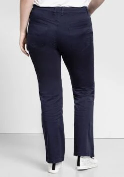 Sheego Bootcut-Hose Aus Elastischem Baumwoll-Twill -Sommertraum Mode 11549700018 003FR 00 SH