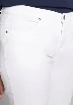 Sheego Gerade Hose Aus Baumwoll-Twill -Sommertraum Mode 11555000010 0041M 00 SH