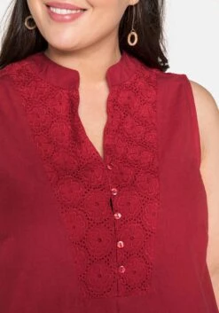 Top Mit Dekorativem Spitzenbesatz 12 Top Mit Dekorativem Spitzenbesatz -Sommertraum Mode 11690401358 03S96 02 SH