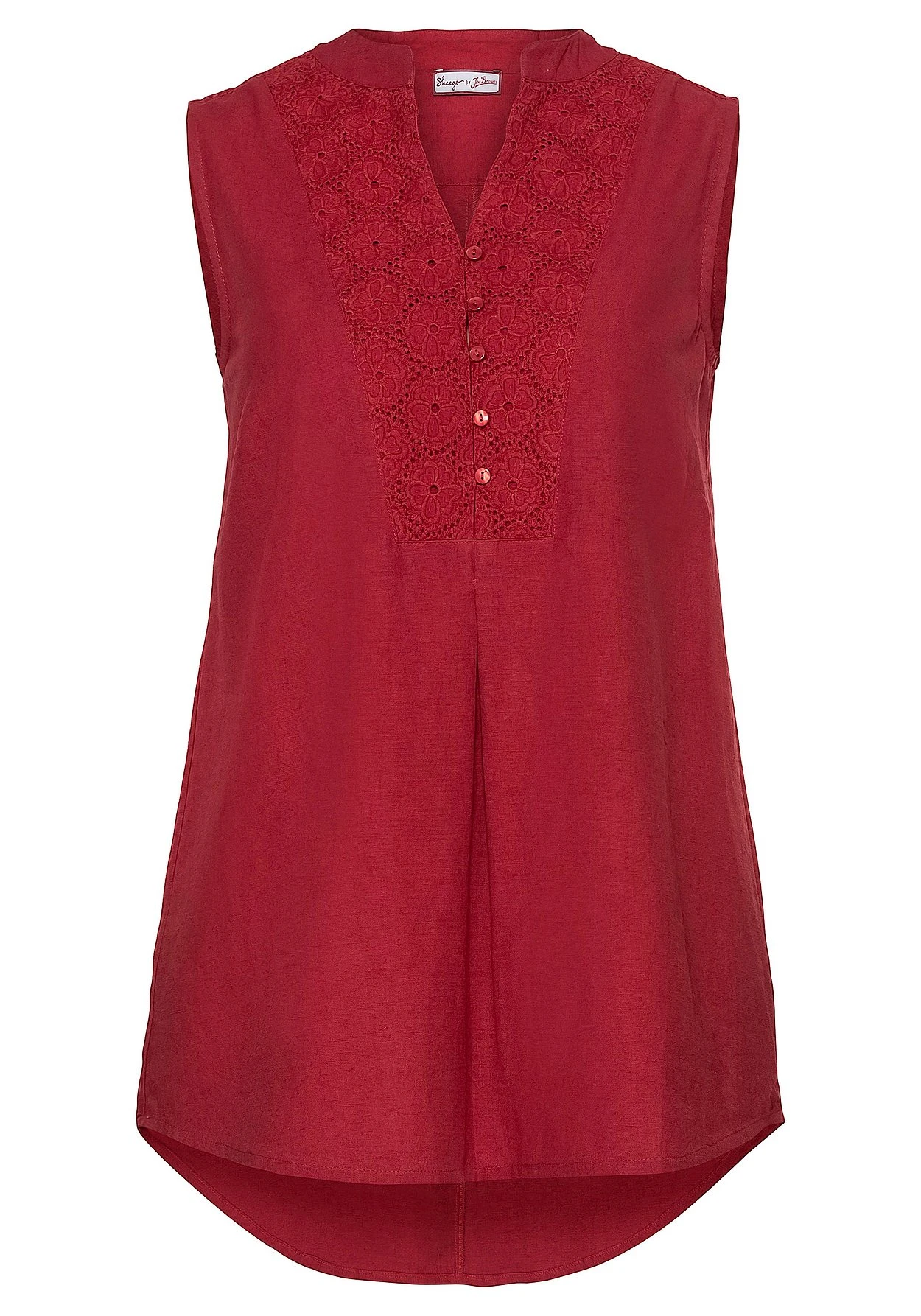 Top Mit Dekorativem Spitzenbesatz 5 Top Mit Dekorativem Spitzenbesatz – Bild 3