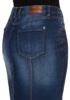 Sheego Jeansrock Mit Teilungsnähten -Sommertraum Mode 11752500330 07 SH