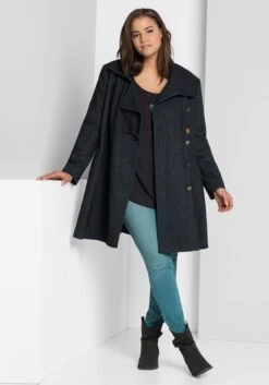 Kurzmantel Im Asymmetrischen Schnitt -Sommertraum Mode 11788900422 02DVS 00 SH