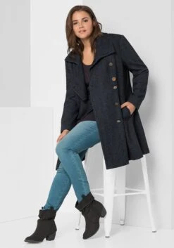 Kurzmantel Im Asymmetrischen Schnitt -Sommertraum Mode 11788900422 02DVT 00 SH