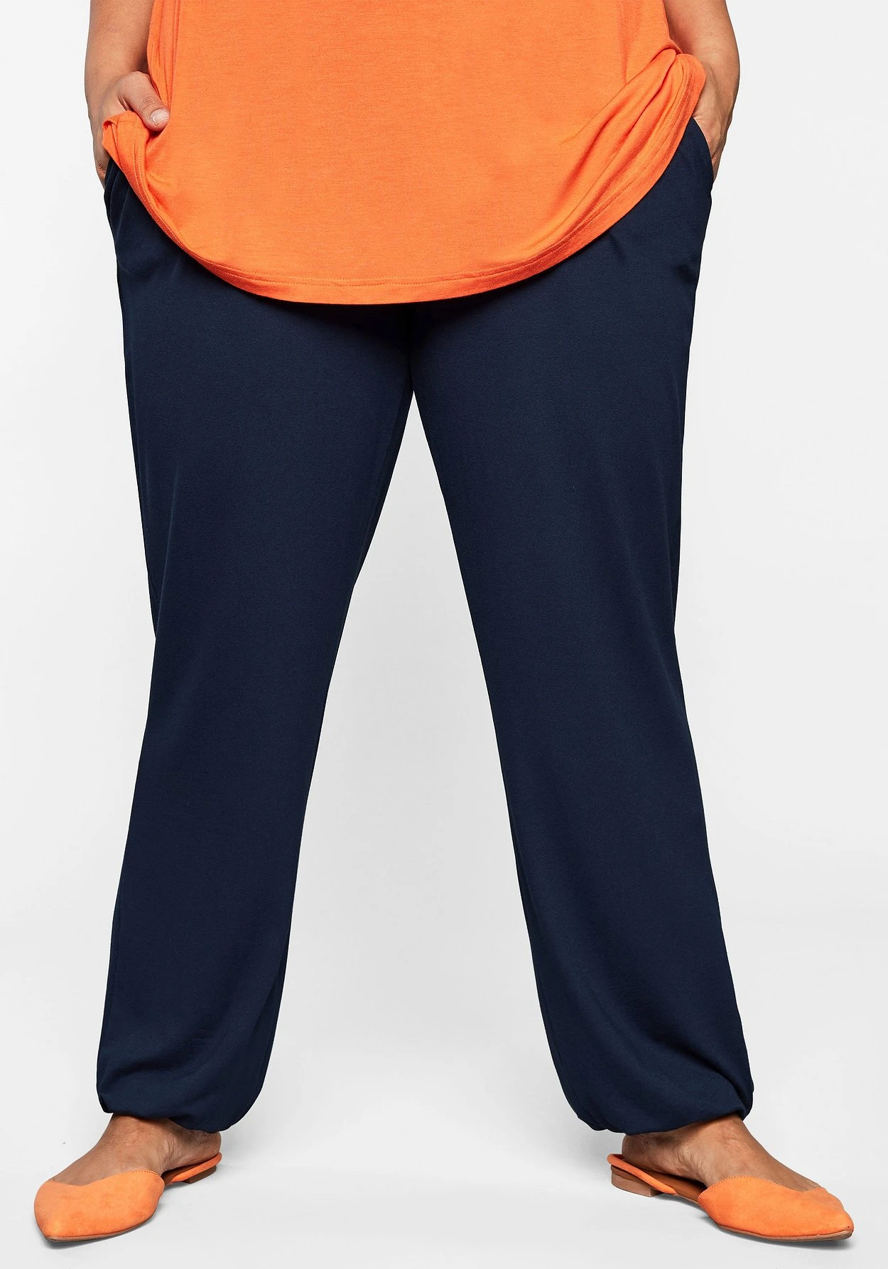 Sheego Strandhose Mit Breitem Smokbund 8 Sheego Strandhose Mit Breitem Smokbund – Bild 6