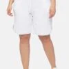 Sheego Jersey-Bermudas Mit Schlupfbund Und Tunnelzug 1 Sheego Jersey-Bermudas Mit Schlupfbund Und Tunnelzug -Sommertraum Mode 13193000010 04CDH 02 SH