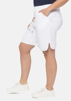 Sheego Jersey-Bermudas Mit Schlupfbund Und Tunnelzug -Sommertraum Mode 13193000010 04CDM 02 SH