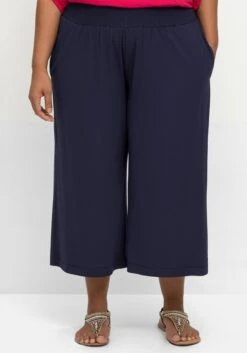 Sheego Weite Strandhose In 3/4-Länge 14 Sheego Weite Strandhose In 3/4-Länge -Sommertraum Mode 13451900018 04N39 02 SH
