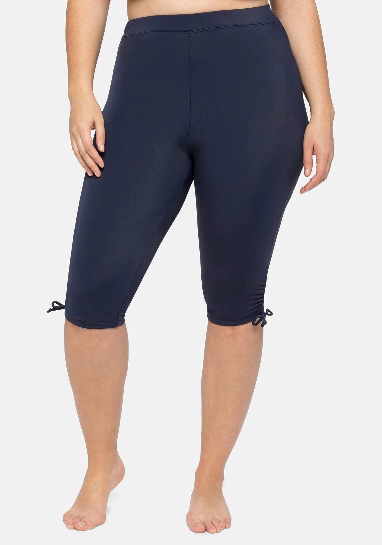 Sheego Badehose Mit Raffung, Shape-Caprischnitt 3 Sheego Badehose Mit Raffung, Shape-Caprischnitt