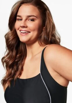 Sheego Badeanzug Mit Paspeln; Shaping-Effekt -Sommertraum Mode 13652700289 03CNB 00 SH