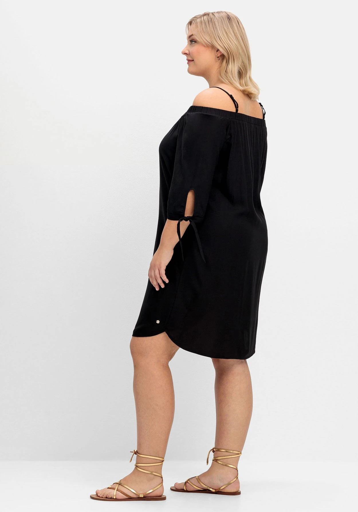 Sheego Strandkleid Im Carmen-Look Mit Schmalen Trägern 4 Sheego Strandkleid Im Carmen-Look Mit Schmalen Trägern – Bild 2