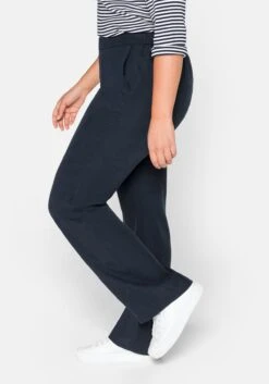 Sheego Gerade Hose Mit Seitenschlitzen Aus TENCEL™ Lyocell 11 Sheego Gerade Hose Mit Seitenschlitzen Aus TENCEL™ Lyocell -Sommertraum Mode 13859400035 03PCK 02 SH