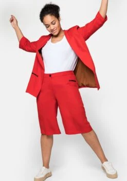 Sheego Bermudas Mit Bügelfalten, AusTENCEL™ Lyocell -Sommertraum Mode 13888801998 03TC1 02 SH