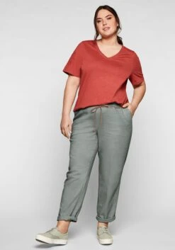 Sheego Schlupfhose Im Leinen-Mix. -Sommertraum Mode 13891201683 03U56 01 SH