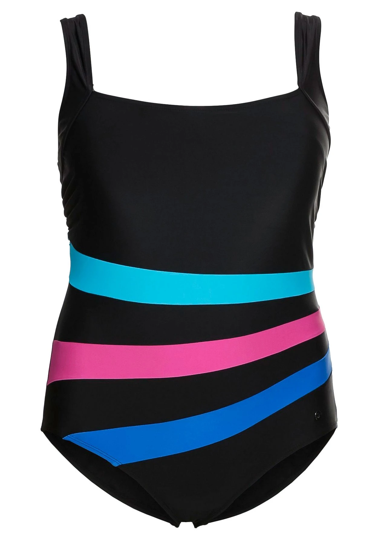 Sheego Badeanzug Mit Kontraststreifen An Der Seite 5 Sheego Badeanzug Mit Kontraststreifen An Der Seite – Bild 3