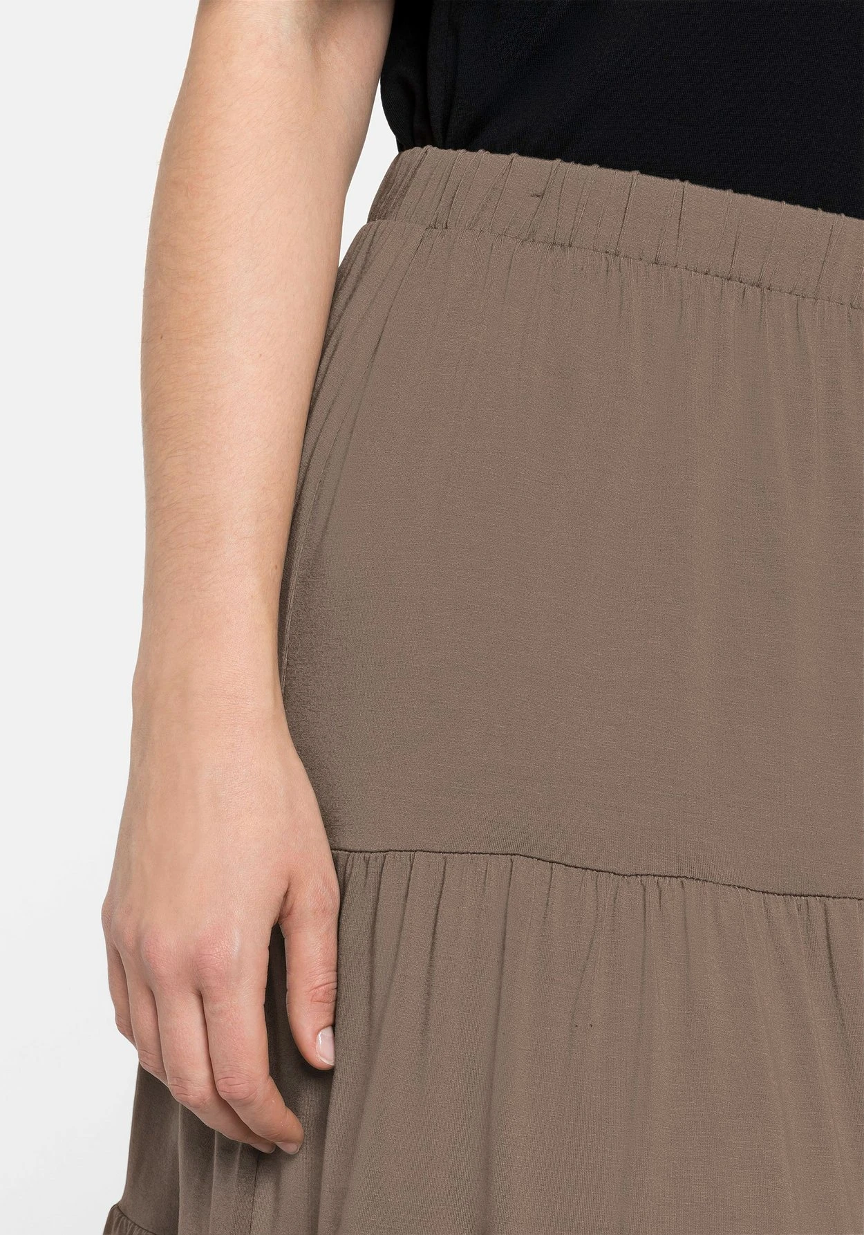 Sheego Strandrock Mit Gummibund Und Stufigen Volants 9 Sheego Strandrock Mit Gummibund Und Stufigen Volants – Bild 7