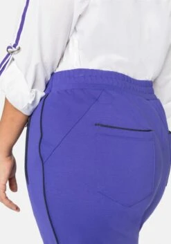 Sheego Joggpants Mit Gummibund Und Druckknöpfen -Sommertraum Mode 14003100184 043C2 02 SH