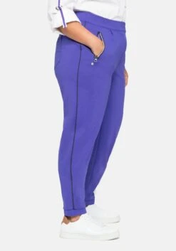 Sheego Joggpants Mit Gummibund Und Druckknöpfen -Sommertraum Mode 14003100184 043C4 02 SH