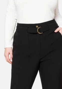 Sheego Joggpants Im Cargostil, Mit High-Waist-Bund -Sommertraum Mode 14003200289 03XGY 02 SH