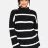 Sheego Pullover In Boxy-Form, Mit Streifenmuster -Sommertraum Mode 14010900404 03XYZ 02 SH