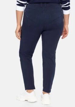 Sheego Schmale Stretchhose In Twill-Qualität -Sommertraum Mode 14013700018 03XQH 02 SH