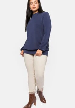 Sheego Schmale Wendehose, Uni Und Mit Druck -Sommertraum Mode 14021800785 042Z7 02 SH