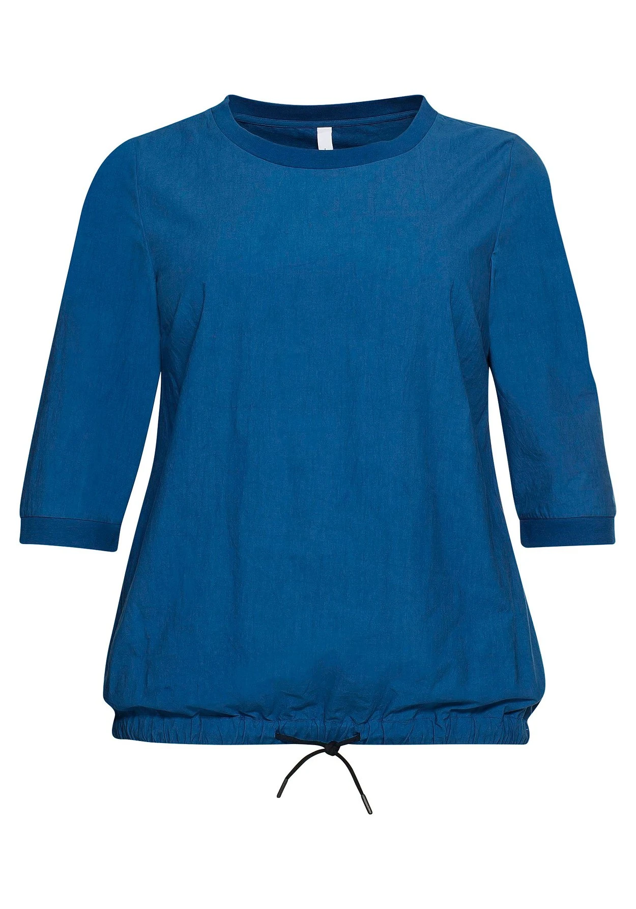 Sheego Tunika Mit 3/4-Ärmeln, Tunnelzug Am Saum 5 Sheego Tunika Mit 3/4-Ärmeln, Tunnelzug Am Saum – Bild 3