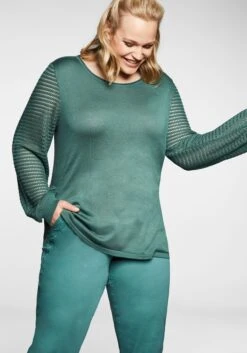 Sheego Hose Im Mom-Schnitt Mit High-Waist-Bund -Sommertraum Mode 14070500164 044NA 00 SH