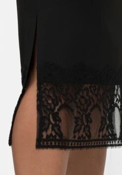 Sheego Schmaler Rock Mit Breiter Spitze Am Saum, Wadenlang 14 Sheego Schmaler Rock Mit Breiter Spitze Am Saum, Wadenlang -Sommertraum Mode 14087900289 04IJ1 02 SH