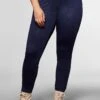 Sheego Leggings Aus Jersey, Mit Alloverdruck 2 Sheego Leggings Aus Jersey, Mit Alloverdruck -Sommertraum Mode 14088202018 045T1 01 SH
