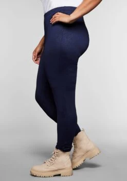 Sheego Leggings Aus Jersey, Mit Alloverdruck -Sommertraum Mode 14088202018 045T6 00 SH