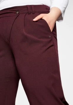 Sheego Weite Hose Mit Asymmetrischem Verschluss 15 Sheego Weite Hose Mit Asymmetrischem Verschluss -Sommertraum Mode 14104200283 044YF 00 SH