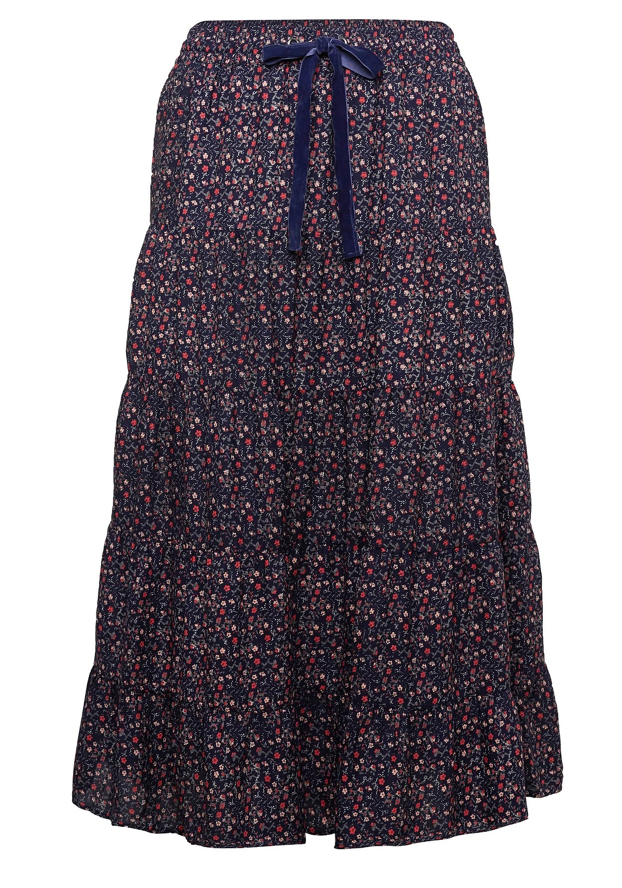 Sheego Bahnenrock Mit Alloverdruck, In Maxilänge 6 Sheego Bahnenrock Mit Alloverdruck, In Maxilänge – Bild 4