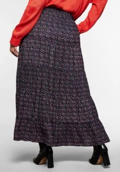 Sheego Bahnenrock Mit Alloverdruck, In Maxilänge 11 Sheego Bahnenrock Mit Alloverdruck, In Maxilänge -Sommertraum Mode 14105902018 0454O 00 SH