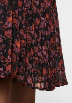 Sheego Plisseerock Mit Eingewebtem Blumenmuster -Sommertraum Mode 14123200377 04668 00 SH