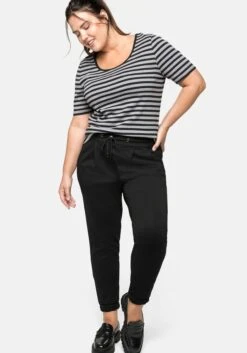 Sheego Joggpants Mit Schlupfbund, Aus Interlock-Qualität 17 Sheego Joggpants Mit Schlupfbund, Aus Interlock-Qualität -Sommertraum Mode 14123600289 046JU 02 SH