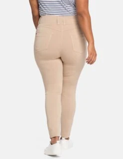 Sheego Skinny Hose Mit High-Waist-Bund, Superelastisch 12 Sheego Skinny Hose Mit High-Waist-Bund, Superelastisch -Sommertraum Mode 14176200780 0498V 02 SH