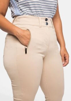 Sheego Skinny Hose Mit High-Waist-Bund, Superelastisch 16 Sheego Skinny Hose Mit High-Waist-Bund, Superelastisch -Sommertraum Mode 14176200780 04990 02 SH