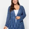 Ajourstrick-Cardigan Mit Wellensaumkante -Sommertraum Mode 14176300795 0482K 02 SH