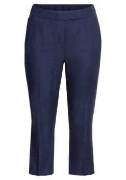 Sheego Hose In 7/8-Länge, Mit Bügelfalte Und In Leichter Struktur -Sommertraum Mode 14192900018 049QU 00 SH