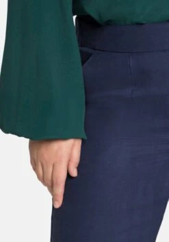 Sheego Hose In 7/8-Länge, Mit Bügelfalte Und In Leichter Struktur -Sommertraum Mode 14192900018 049QW 02 SH