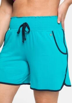 Sheego Strandshorts Mit Kontrastdetails Und Smokbund -Sommertraum Mode 14194400135 049CV 02 SH