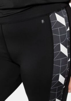 Sheego Funktions-Radlerhose Mit Seitlichem Muster -Sommertraum Mode 14194800289 048YU 00 SH