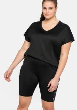 Sheego Funktions-Radlerhose Mit Seitlichem Muster -Sommertraum Mode 14194800289 048YZ 00 SH