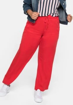 Sheego Gerade Joggpants Mit Elastischem Gummischlupfbund 17 Sheego Gerade Joggpants Mit Elastischem Gummischlupfbund -Sommertraum Mode 14195701758 0482I 02 SH