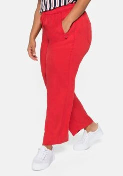 Sheego Gerade Joggpants Mit Elastischem Gummischlupfbund 11 Sheego Gerade Joggpants Mit Elastischem Gummischlupfbund -Sommertraum Mode 14195701758 0482J 02 SH