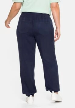 Sheego Joggpants Mit Elastischen Bündchen, TENCEL™ Lyocell -Sommertraum Mode 14195800018 049OH 02 SH