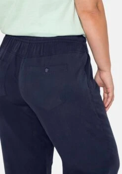 Sheego Joggpants Mit Elastischen Bündchen, TENCEL™ Lyocell -Sommertraum Mode 14195800018 049OM 02 SH