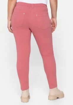 Schmale Twill-Hose In Samtig-weicher Qualität -Sommertraum Mode 14196002023 0487Y 02 SH